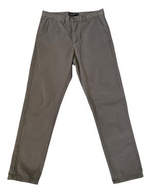 Cotton On Mens Slouch Tapered Chino - Light Taupe Size 30”